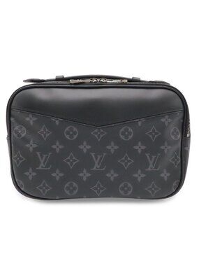 Louis Vuitton Monogram Eclipse Bum Bag Waist Pouch Clutch